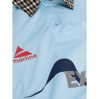 S/S T-SHIRT POLOSHIRT BLACK GREEN LIGHT BLUE