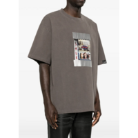 S/S OVERSIZED T-SHIRT BROWN WASHED