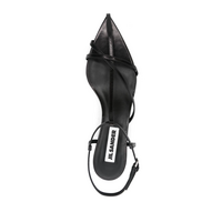 CAGE SANDAL KITTEN HEEL BLACK
