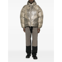 Smooth Down Jacket Taupe