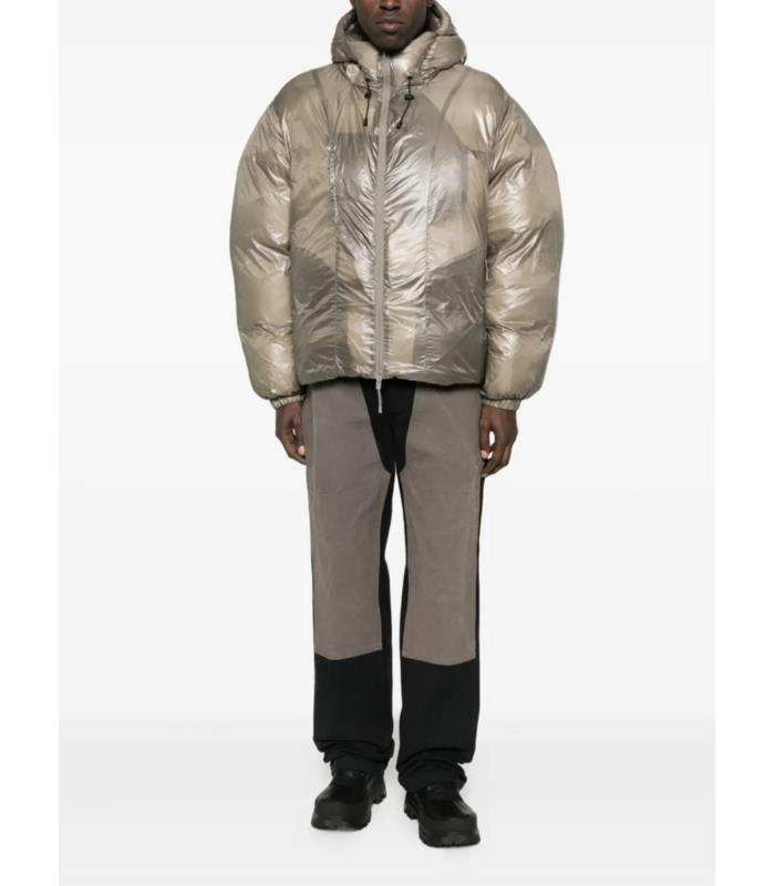 Smooth Down Jacket Taupe