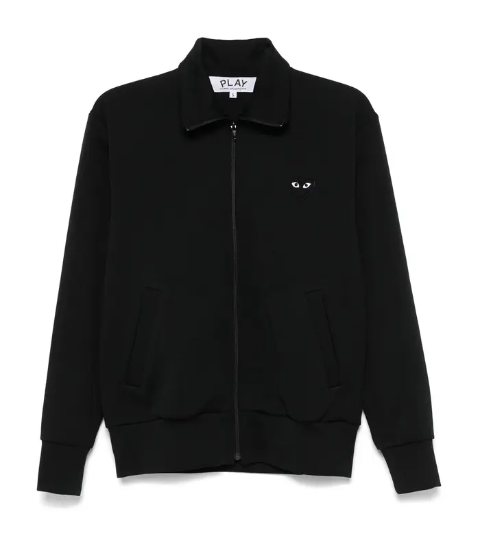 SWEATSHIRT BLACK EMBLEM BLACK