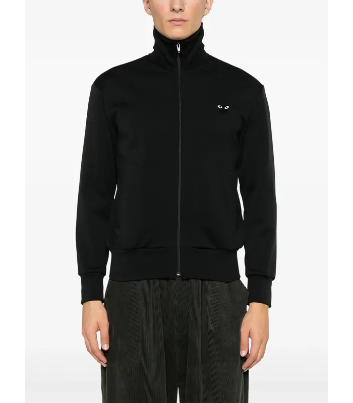 SWEATSHIRT BLACK EMBLEM BLACK