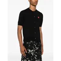 ROUND NECK RED EMBLEM BLACK
