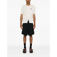 ROUND NECK RED EMBLEM WHITE