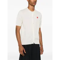 ROUND NECK RED EMBLEM WHITE