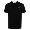 COMME DES GARCONS PLAY T-SHIRT BLACK HEART BLACK