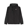 COMME DES GARCONS PLAY K-WAY FULL ZIP JACKET BLACK EMBLEM BLACK