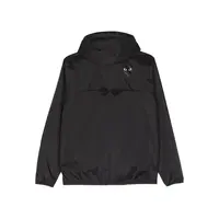 K-WAY FULL ZIP JACKET BLACK EMBLEM BLACK
