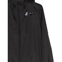 K-WAY FULL ZIP JACKET BLACK EMBLEM BLACK