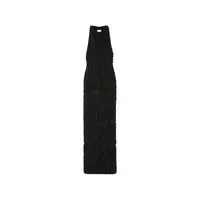 KNITTED DRESS BLACK