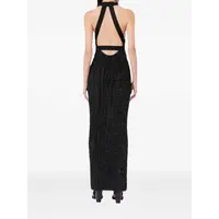 KNITTED DRESS BLACK