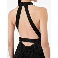 KNITTED DRESS BLACK