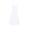 SPORTMAX LONG DRESS WHITE