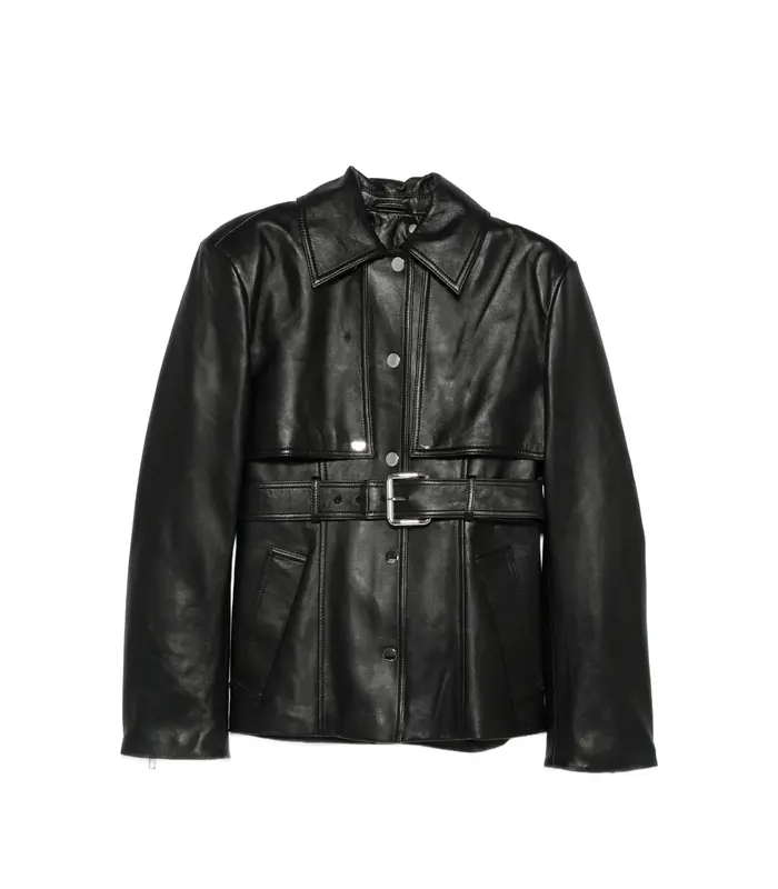 LEATHER JACKET BLACK