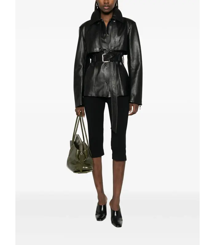 LEATHER JACKET BLACK