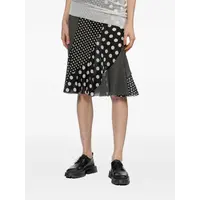 SKIRT BLACK/WHITE
