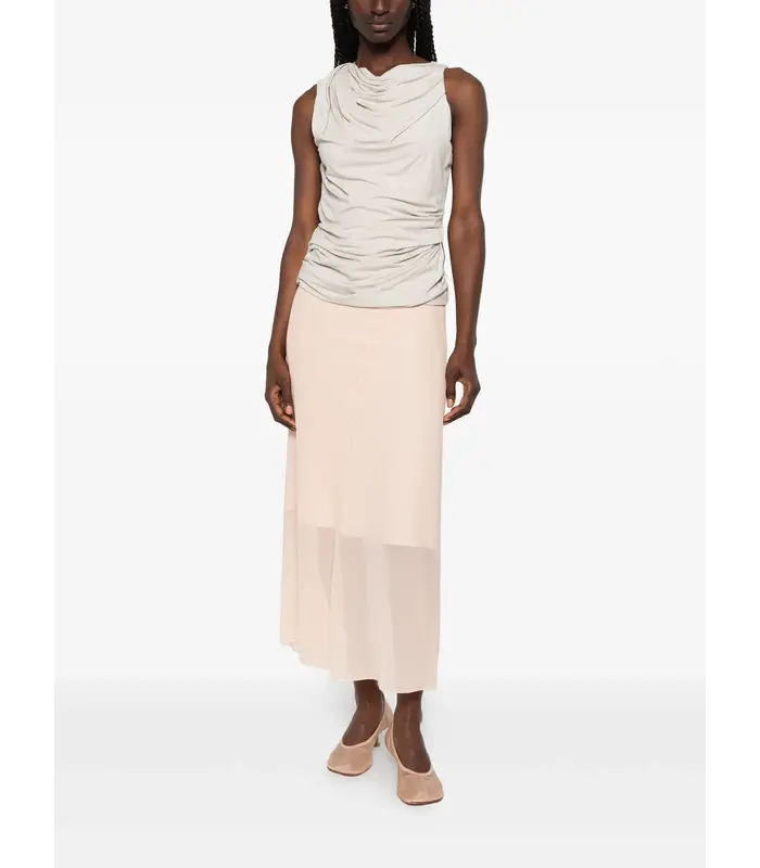 JU0590 SKIRT POWDER PINK