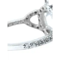 OLYMPIA CZ RING PLATINUM / WHITE