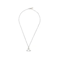 REINA LARGE PENDANT PLATINUM / WHITE