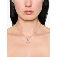 REINA LARGE PENDANT PLATINUM / WHITE