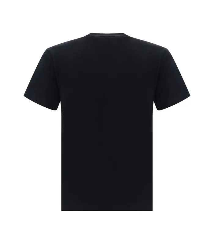 T-SHIRT RED EMBLEM RED HEART BLACK
