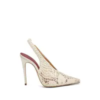 SLINGBACK CROCHET CREAM
