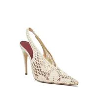 SLINGBACK CROCHET CREAM