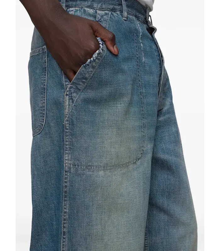 PANTS WASHED BLUE