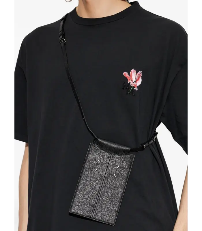 PHONE NECK POUCH BLACK