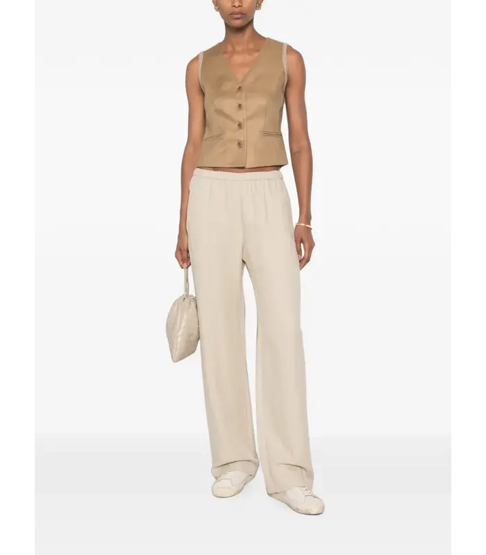 KNITTED WAISTCOAT DESERT