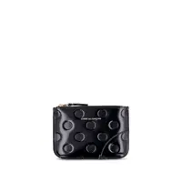 DOTS EMBOSSED LEATHER LINE BLACK
