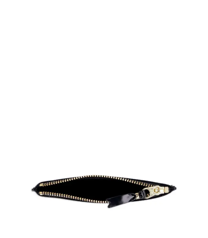 DOTS EMBOSSED LEATHER LINE BLACK