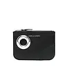 COMME DES GARÇONS WALLET SILVER EYELET BLACK