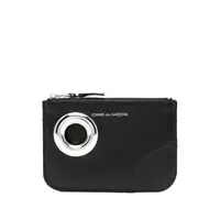 SILVER EYELET BLACK
