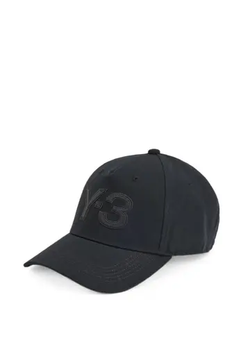 Y-3 logo cap black/black Y-3 logo cap black/black