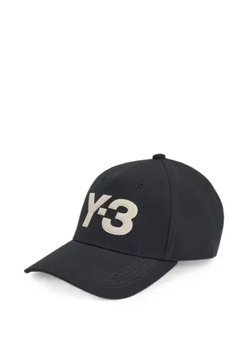 Y-3 logo cap black/white Y-3 logo cap black/white