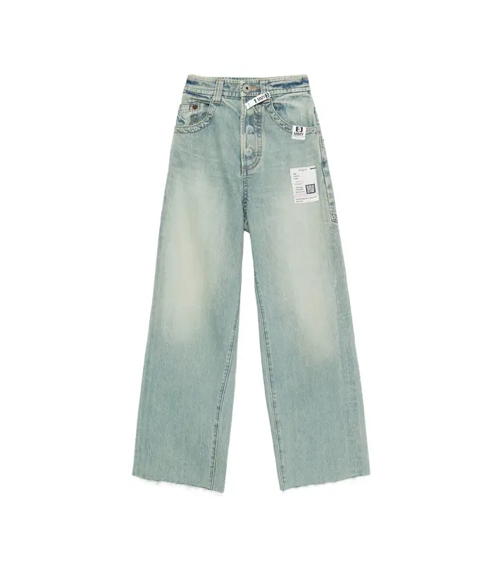 HUGE DETAILS DENIM PANTS INDIGO