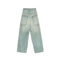 HUGE DETAILS DENIM PANTS INDIGO