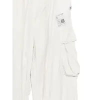 R/CO SATIN CARGO PANTS CREAM