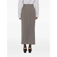 PENCIL SKIRT GRAY