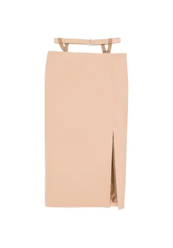 MUGLER ju0598 skirt tan MUGLER ju0598 skirt tan