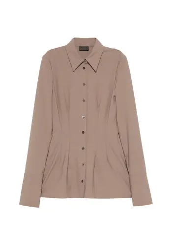 MUGLER to0866 top dark taupe