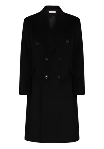 OUR LEGACY whale coat black hairy wool