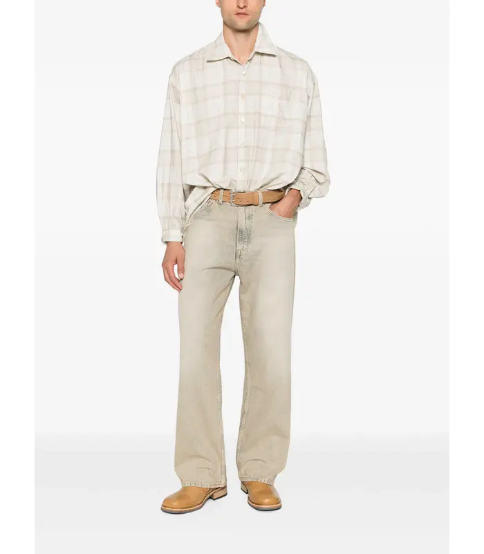 BORROWED SHIRT STELLA CHECK PRINT
