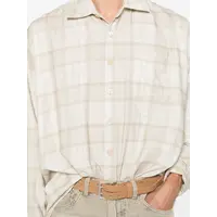 BORROWED SHIRT STELLA CHECK PRINT