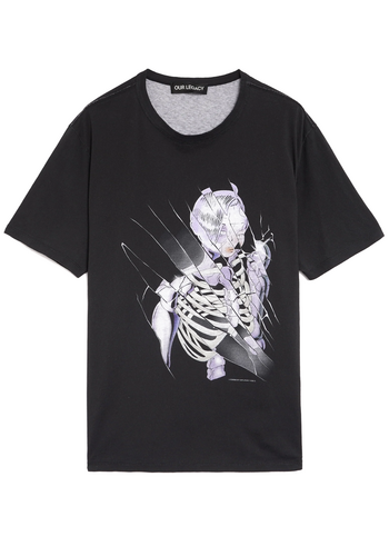 OUR LEGACY new box t-shirt cybernetic angel print