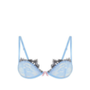 THE ATTICO Bra DUSTY BLUE