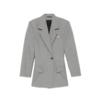 THE ATTICO Blazer WHITE/BLACK