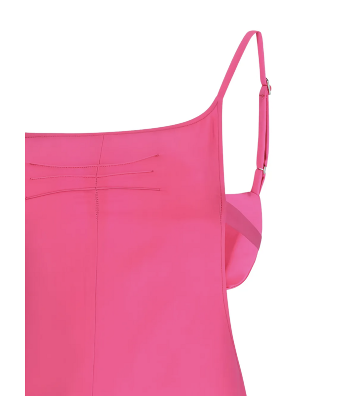 Midi dress Neon pink